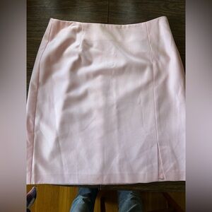 Dressbarn Light Pink Pencil Skirt